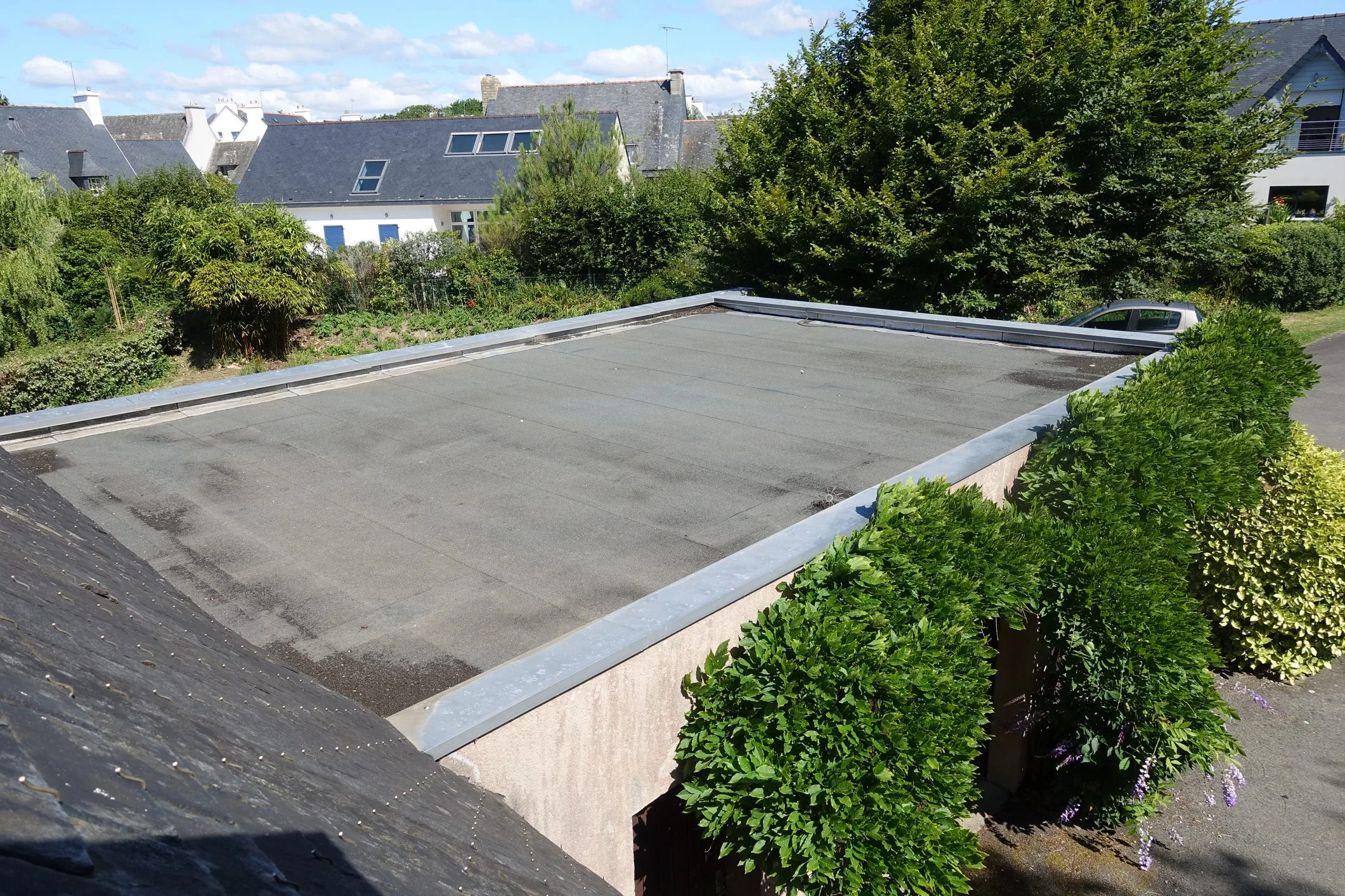 dakbedekking voor plat dak
